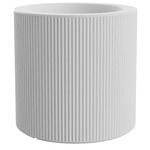 Gatsby Cylinder Planter - Matte White