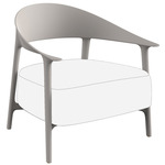Africa Lounge Chair - Set of 2 - Matte Ecru / Nautical White