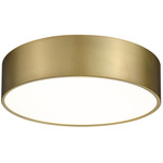 Harley Drum Ceiling Light  - Rubbed Brass