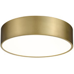 Harley Drum Ceiling Light - Rubbed Brass