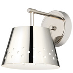 Katie Wall Sconce - Polished Nickel