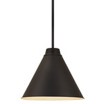 Eaton Pendant - Matte Black