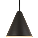 Eaton Pendant - Matte Black