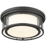 Willow Ceiling Light - Bronze / Clear/ Opal