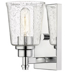 Bohin Wall Sconce - Chrome / Clear Seedy