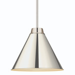 Eaton Pendant - Polished Nickel