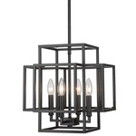 Titania Chandelier - Matte Black