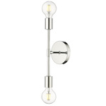 Modernist Wall Sconce - Chrome