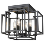 Titania Ceiling Light - Matte Black