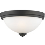 Ashton Ceiling Light - Bronze / Matte Opal