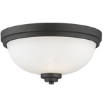 Ashton Ceiling Light - Bronze / Matte Opal