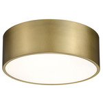 Harley Drum Ceiling Light  - Rubbed Brass