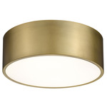 Harley Drum Ceiling Light - Rubbed Brass