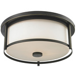 Savannah Ceiling Light - Bronze / Matte Opal