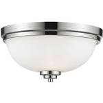 Ashton Ceiling Light - Chrome / Matte Opal