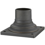 Outdoor Pier Mount Traditional Base Accessory - Oil Rubbed Bronze