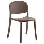 1 Inch Reclaimed Stacking Chair - Brown