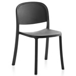 1 Inch Reclaimed Stacking Chair - Dark Gray