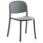 1 Inch Reclaimed Stacking Chair - Light Grey