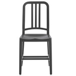 Navy Wood Collection Chair - Black Stained Oak