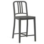 111 Navy Collection Bar/ Counter Stool - Charcoal