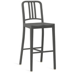 111 Navy Collection Bar/ Counter Stool - Charcoal