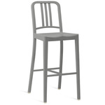 111 Navy Collection Bar/ Counter Stool - Grey