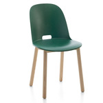 Alfi Chair - Natural Ash / Green Polypropylene
