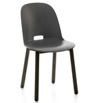 Alfi Chair - Dark Stained Ash / Dark Grey