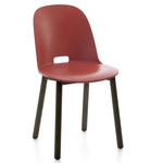Alfi Chair - Dark Stained Ash / Red