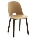 Alfi Chair - Dark Stained Ash / Sand Polypropylene