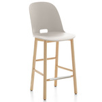 Alfi Bar/ Counter Stool - Natural Ash / White