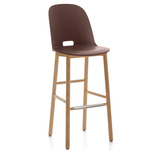 Alfi Bar/ Counter Stool - Natural Ash / Brown