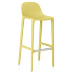 Broom Bar / Counter Stool - Yellow