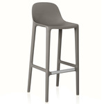 Broom Bar / Counter Stool - Light Grey