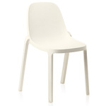 Broom Stacking Chair - White
