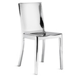Hudson Chair - Hand Polished Aluminum