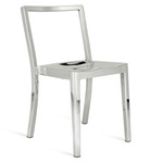 Icon Stacking Chair - Hand Polished Aluminum