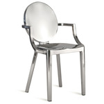 Kong Armchair - Hand Polished Aluminum