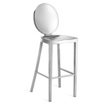 Kong Bar/ Counter Stool - Hand Polished Aluminum