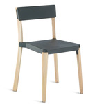Lancaster Stacking Chair - Natural Ash / Dark Grey