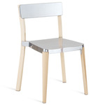 Lancaster Stacking Chair - Natural Ash / Aluminum