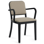 Navy Officer Armchair - Black Powder Coated Aluminum / Kvadrat Hallingdal 200 Fabric