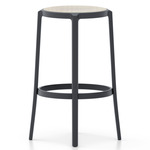 On & On Wood Bar/ Counter Stool - Black / Oak