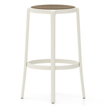 On & On Wood Bar/ Counter Stool - White / Walnut