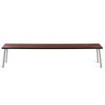 Run Bench - Clear Anodized Aluminum / Walnut Plywood