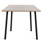 Run Dining Table - Black Powder Coated Aluminum / Ash Plywood