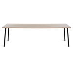 Run Dining Table - Black Powder Coated Aluminum / Ash Plywood