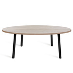 Run Coffee Table - Black Powder Coated Aluminum / Ash Plywood