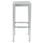 Emeco Bar/ Counter Stool - Hand Brushed Aluminum